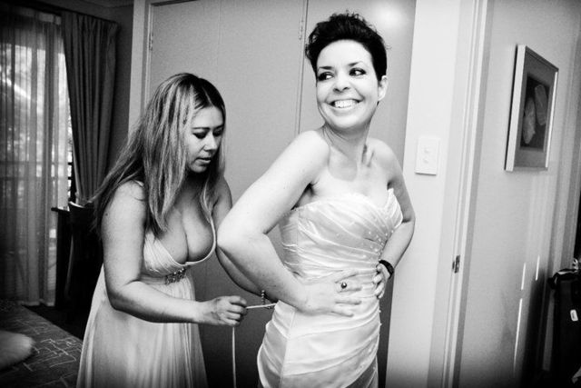 brad &amp; sim's wedding