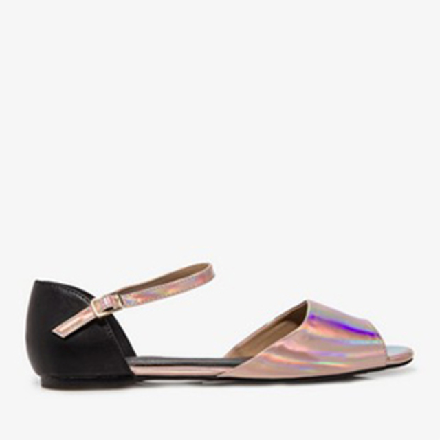Forever 21 - Colorblocked hologram Sandals