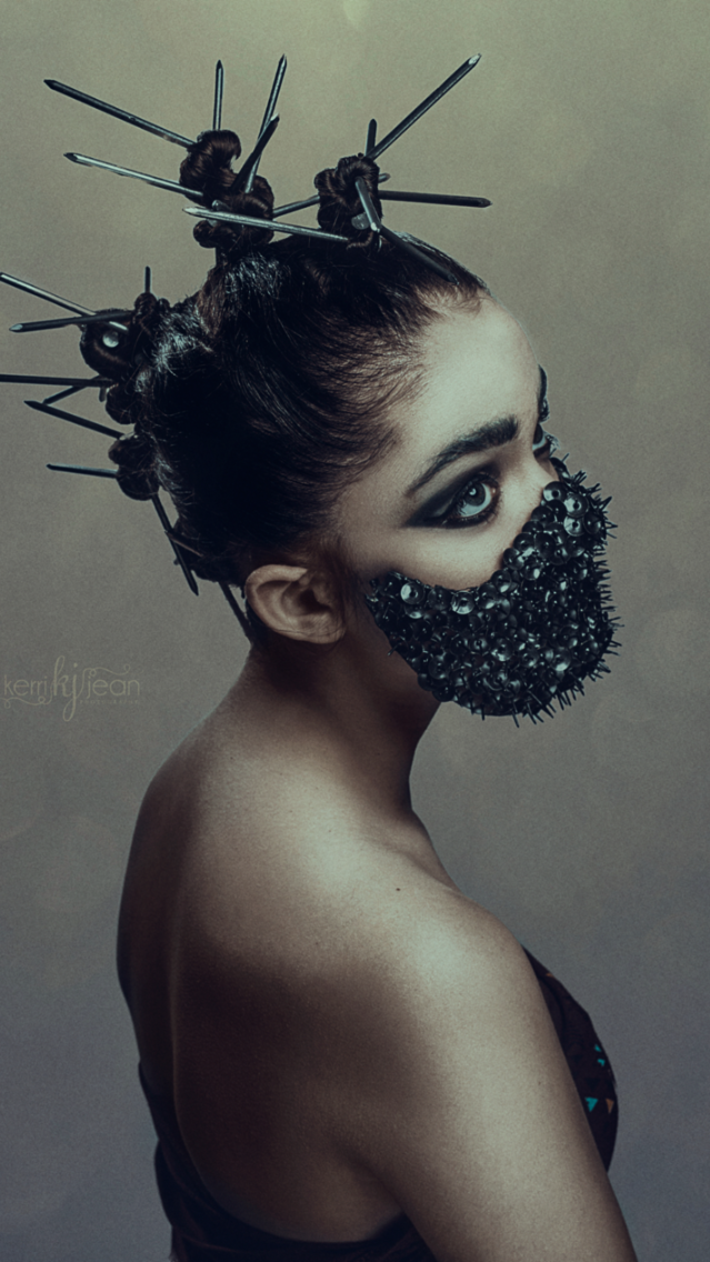 Broken mask