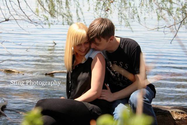 engagement shoot hair