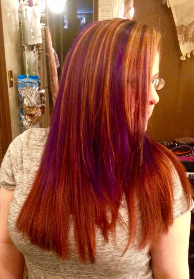 Rich red & purple fun lights