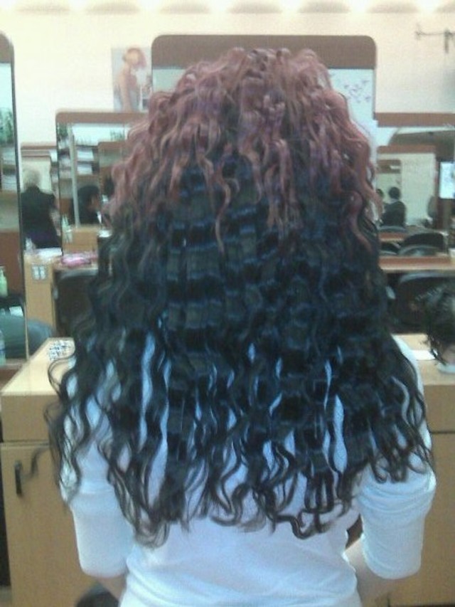 Triple barrel curls