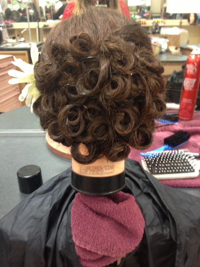 elegant updo