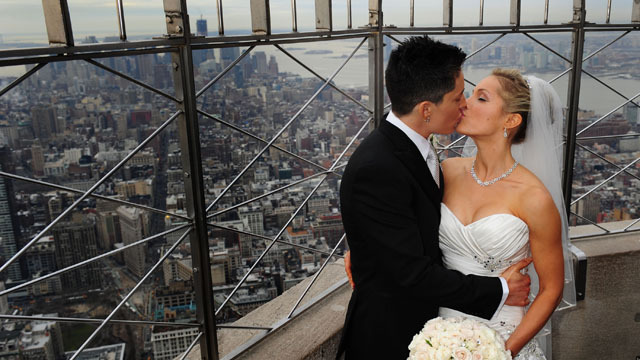 Valentine's Day Weddings Atop The Empire State Building