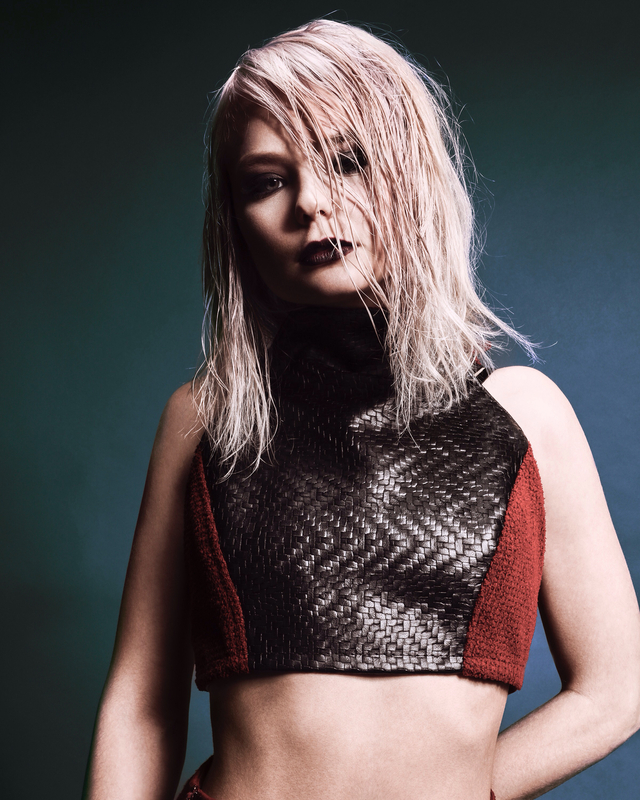 From the collection 'New Dawn' I loved how this look came together. Soft and feminine with an edge. 