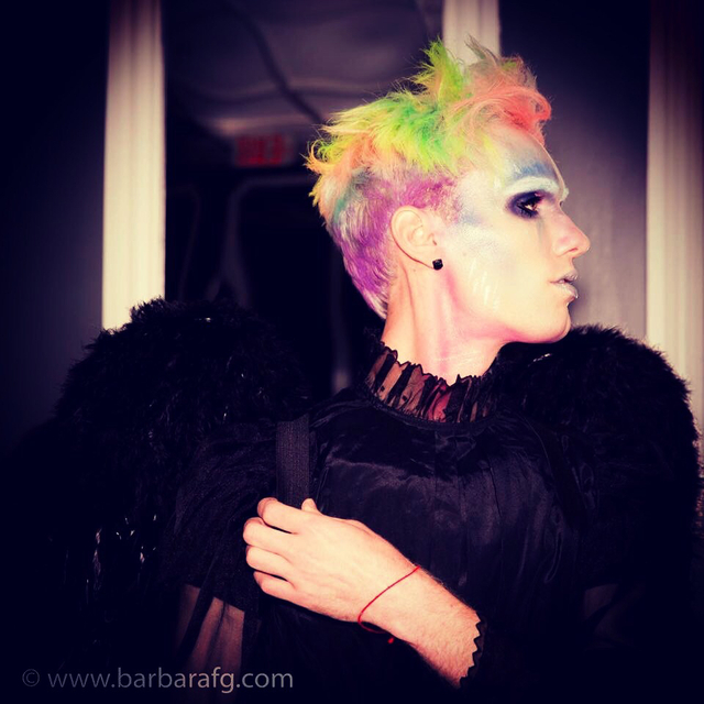 Hair design by Katt Pearls, Makeup by Jackson Montgomery, Model: Blair Maze