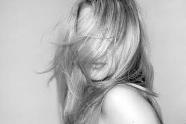 black and white