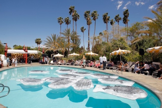 Mulberry BBQ Pool Party At Coachella