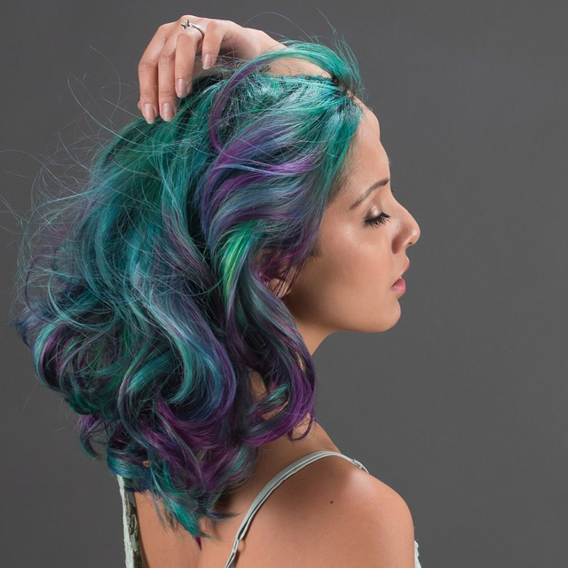 My entry for Pravana Show Us Your Vivids contest. Photography by TeeWayne Photography, Model/MUA Marissa Rhoades, Hair Color/Style by Laurie Linney