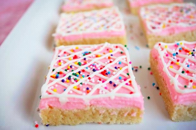 Sugar Cookie Squares