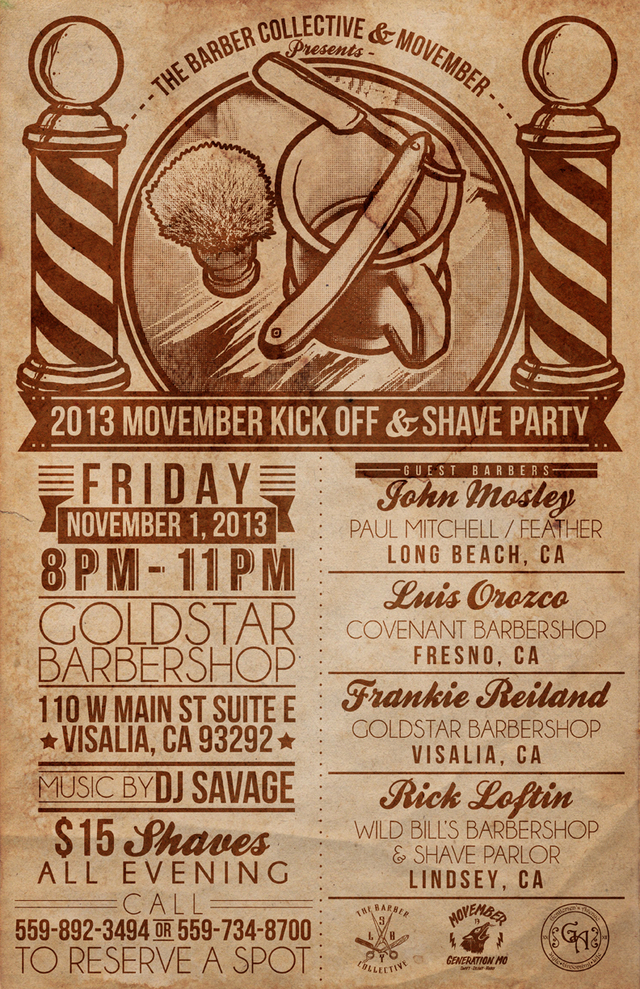 2013 MOVEMBER Poster