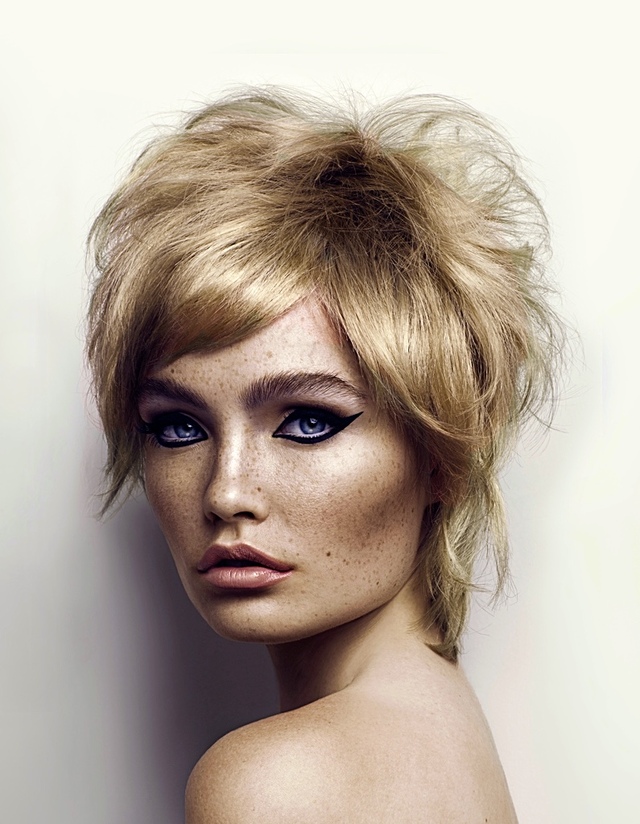 Hair geoffrey Herberg
Model Olivia wells 
Photo Freya Elizabeth Bland 
