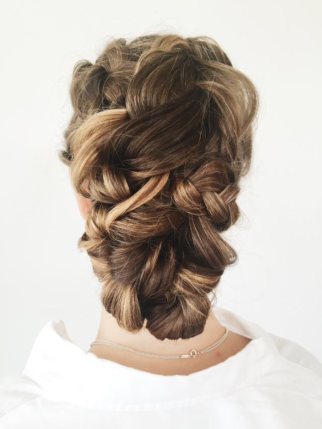 Wedding updo  