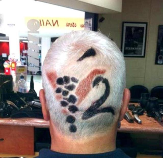 Hair tattoo