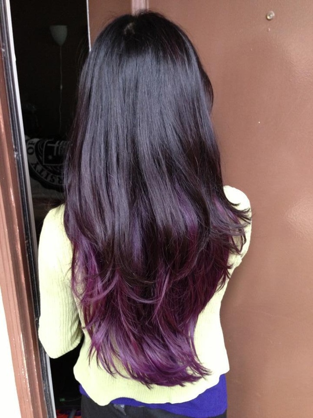 Black to Purple