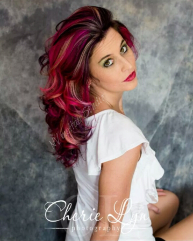 blacklight photoshoot