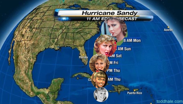 hurrican sandy funny