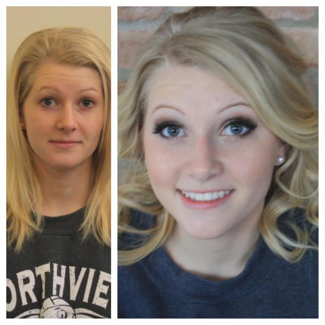 Before and After Full Makeover