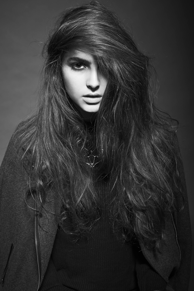 Finished collection hair; Tearsheet artist Evie Rivera- Peterson 
