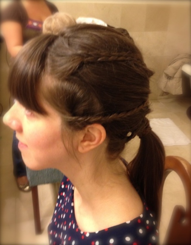 wedding hair