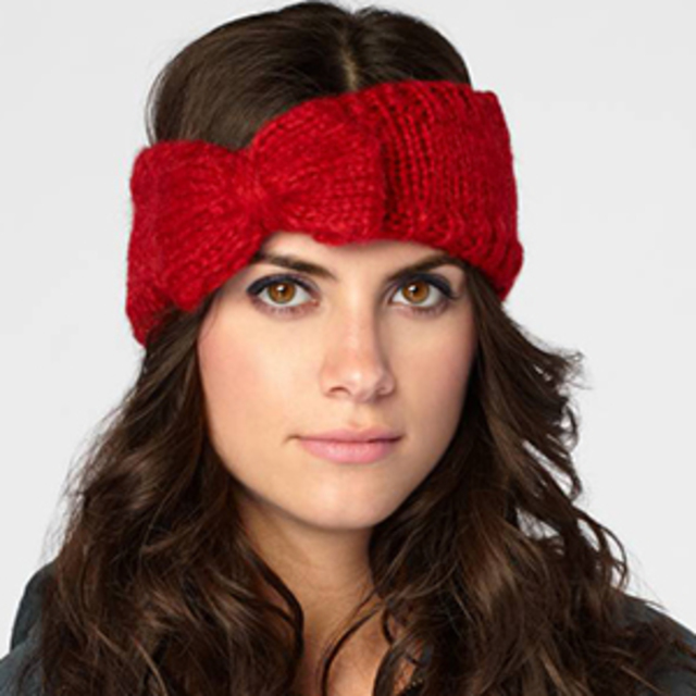 Fred Flare Cozy Knit Bow Headband