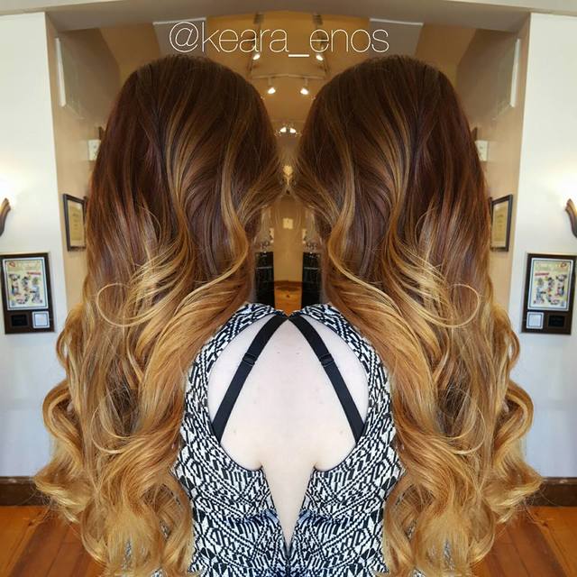 Luxurious ombre