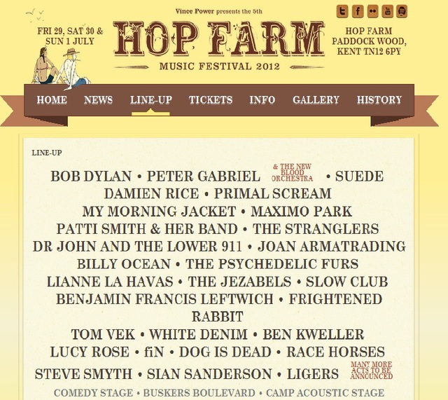 Hop Farm Music Festival