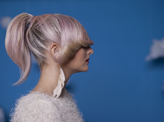 Photo Lauren Sykes, hair Juliana Koutouzakis 