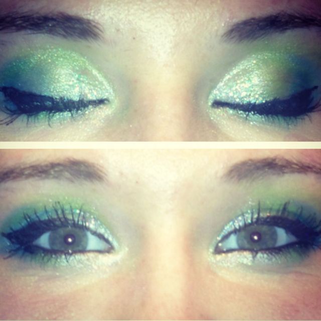 faded makeup 