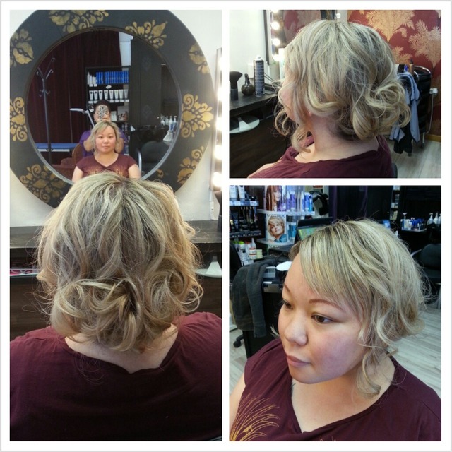 fake updo