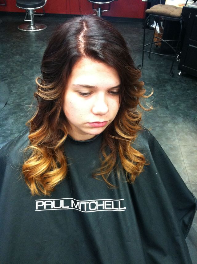 fall ombré 