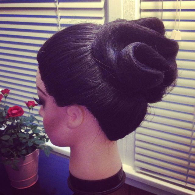 fancy bun