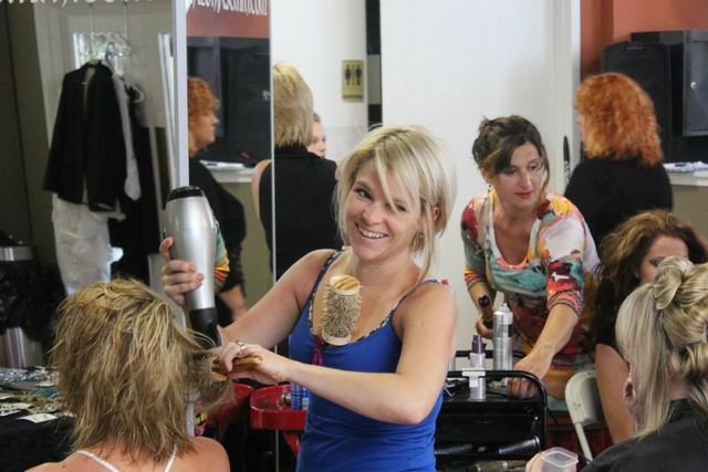fashion hair show.