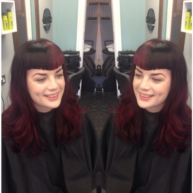 Violet ombré by me Amy Smith