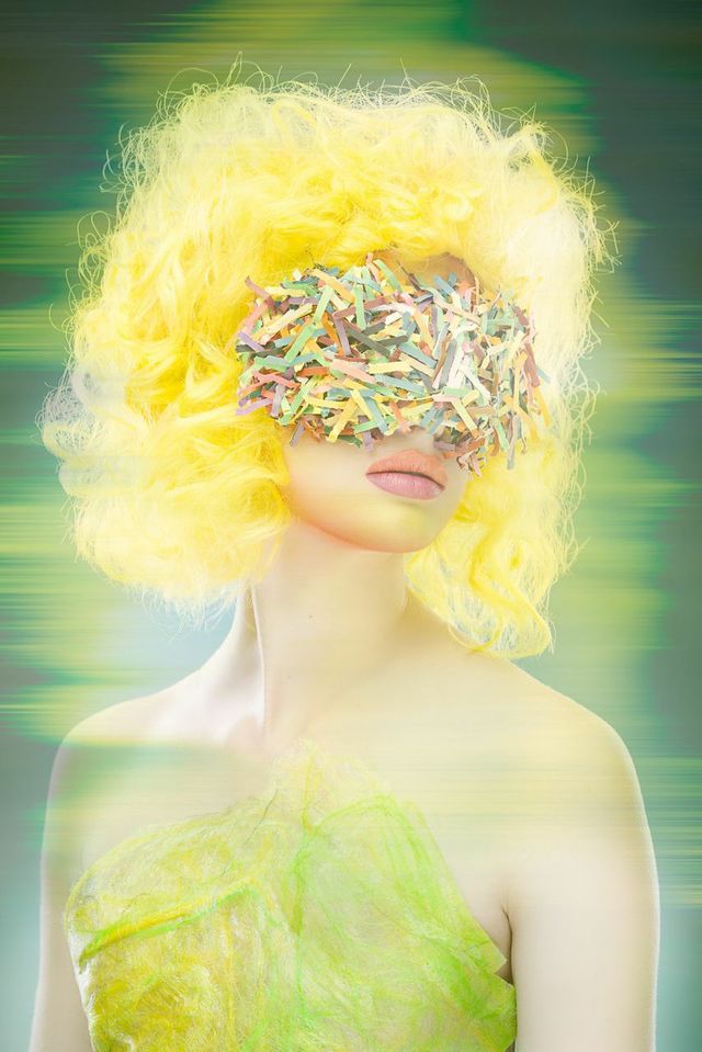 Color Bleed Photography: Josh Eskridge Hair: Matthew Tyldesley Make up: Isidro Valencia Model: Theresa Krosse