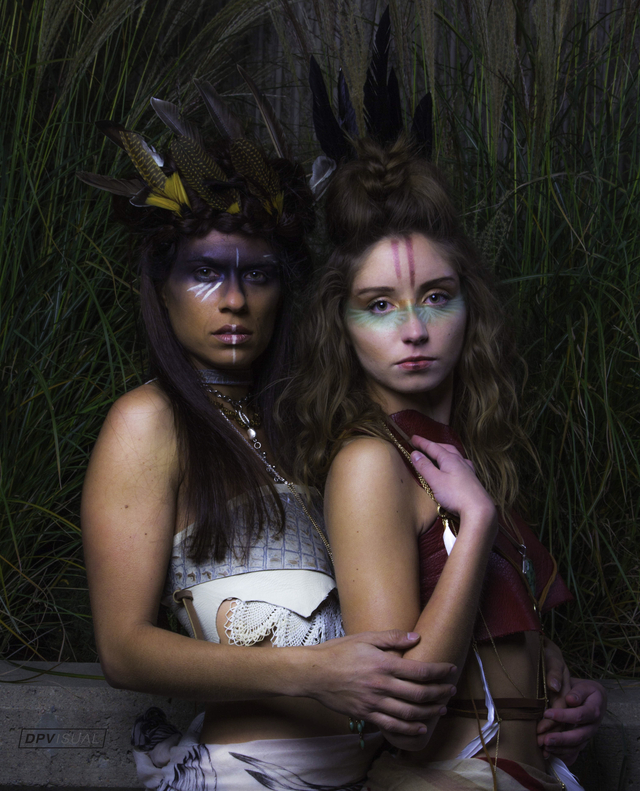 Photo: DP Visual
Models: on left Marisa Myal, on right Claire Gentry
Hair/Skin: Mary Cassola