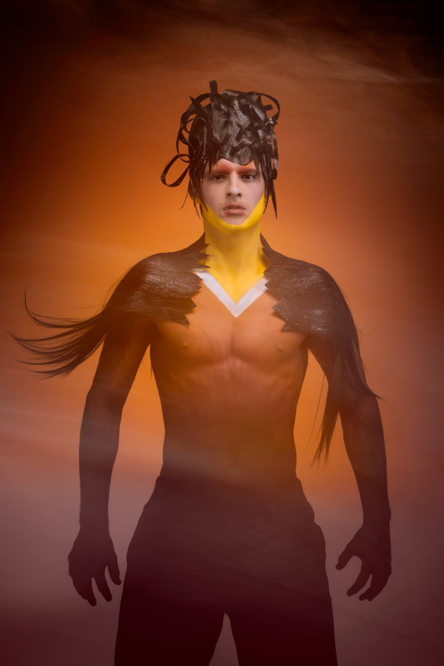 ELEMENTS VEUX Magazine Feb 2015/Issue 22: Fire & Ice Photography: Goldsmith Photography Hair: Matthew Tyldesley Makeup: Isidro Valencia Model: Harrison Pruitt (BMG Models) BTS: Gary Barragan Location: ThoughtFly Studios