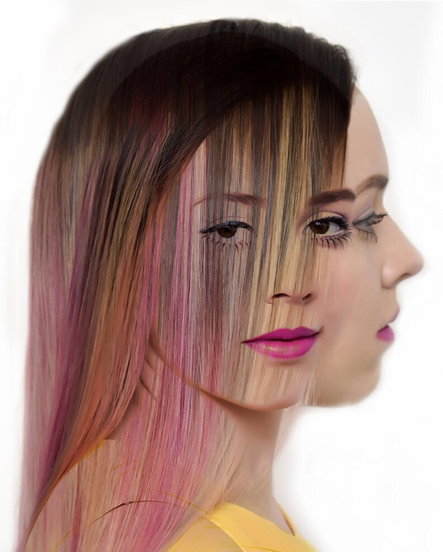 COLOR OUTSIDE THE LINES
Photo by: www.gerryebner.ch, Make-up by: www.claudiaroehner.ch 