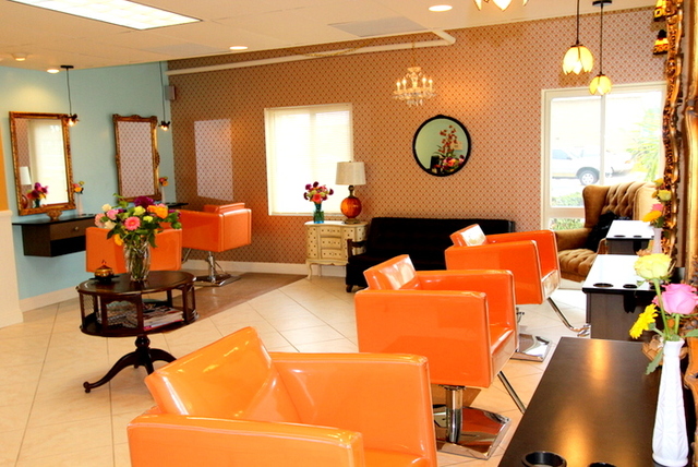Inside our studio.