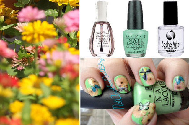 DIY-NAIL-ART-SPRING-FLOWERS