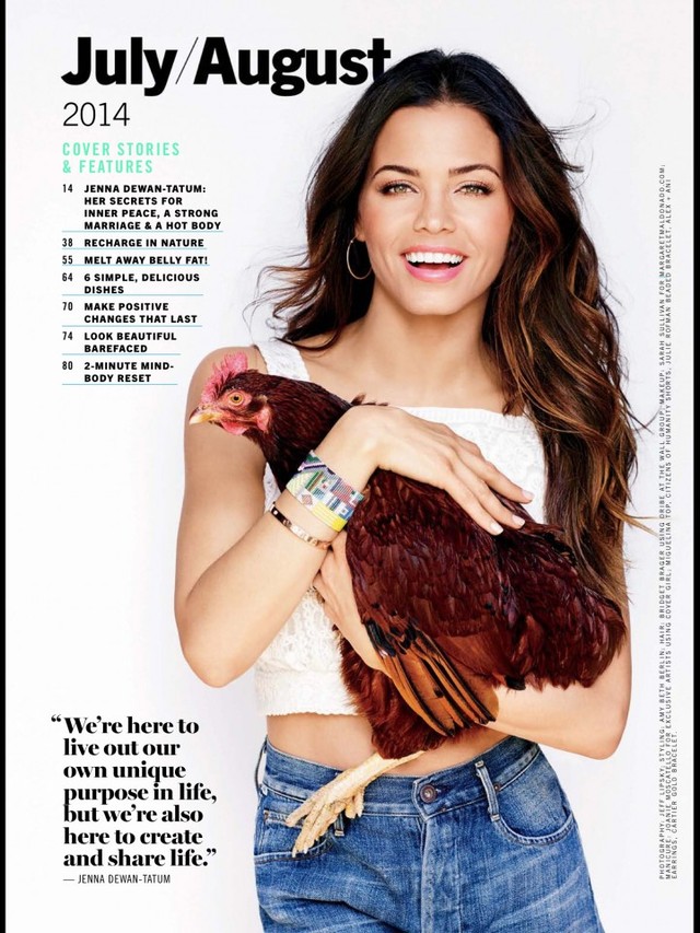 Jenna Dewan Tatem | Natural Health Magazine 2014