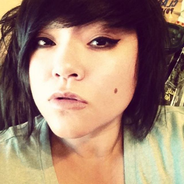 filtered short hair