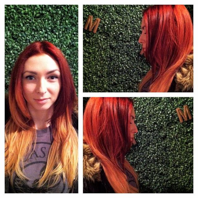 fire ombré by Josh Burke