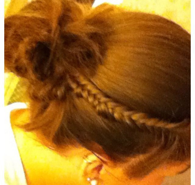 fish tail -> bun
