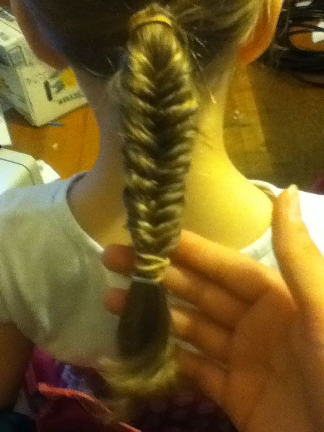 fishtail braid <--
