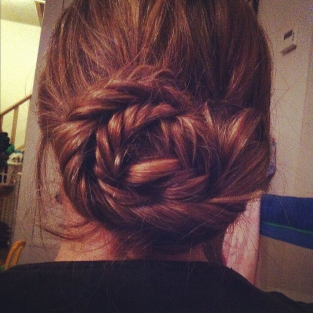 fishtail updo