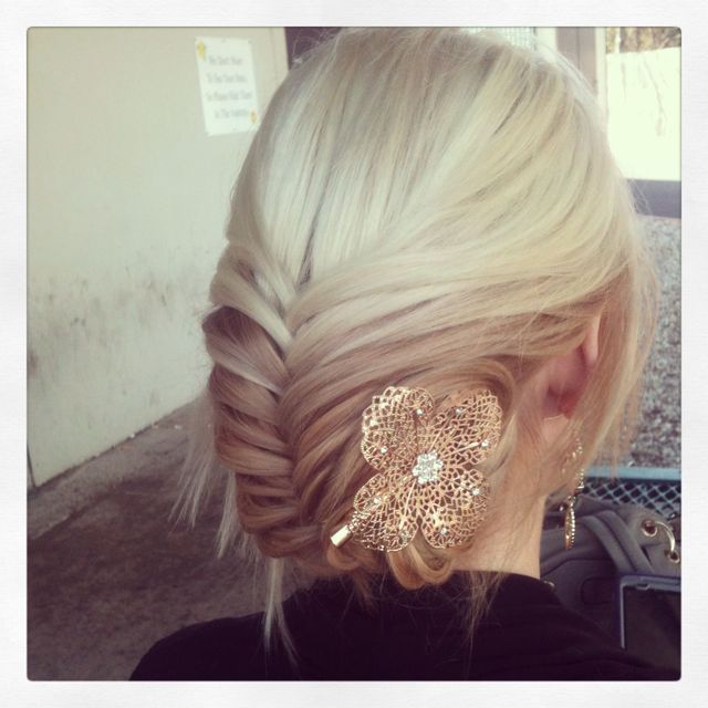 fishtail updo