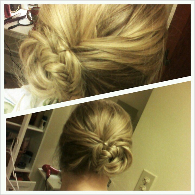 fishtail updo