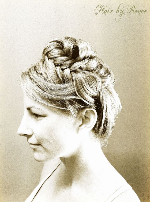 fishtail upstyle