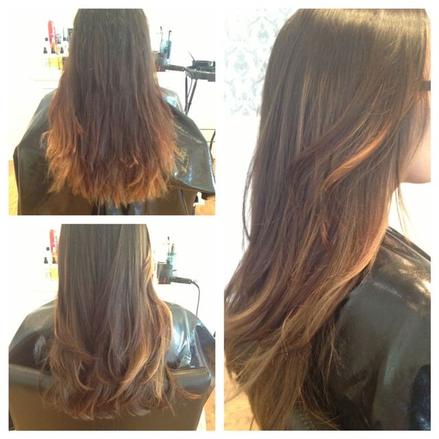 fixed ombré 